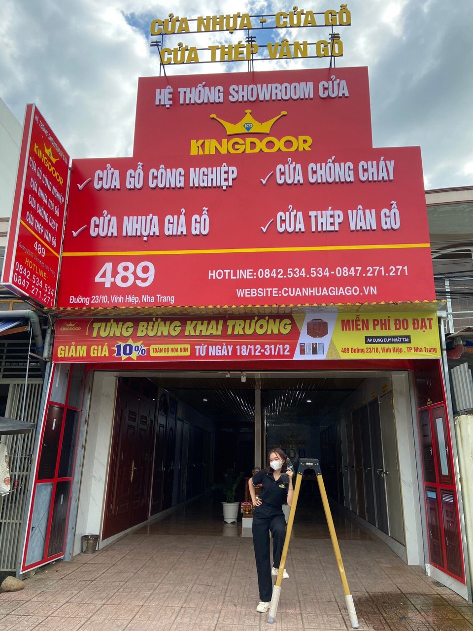 Showroom chi nhánh Nha Trang tại KingDoor