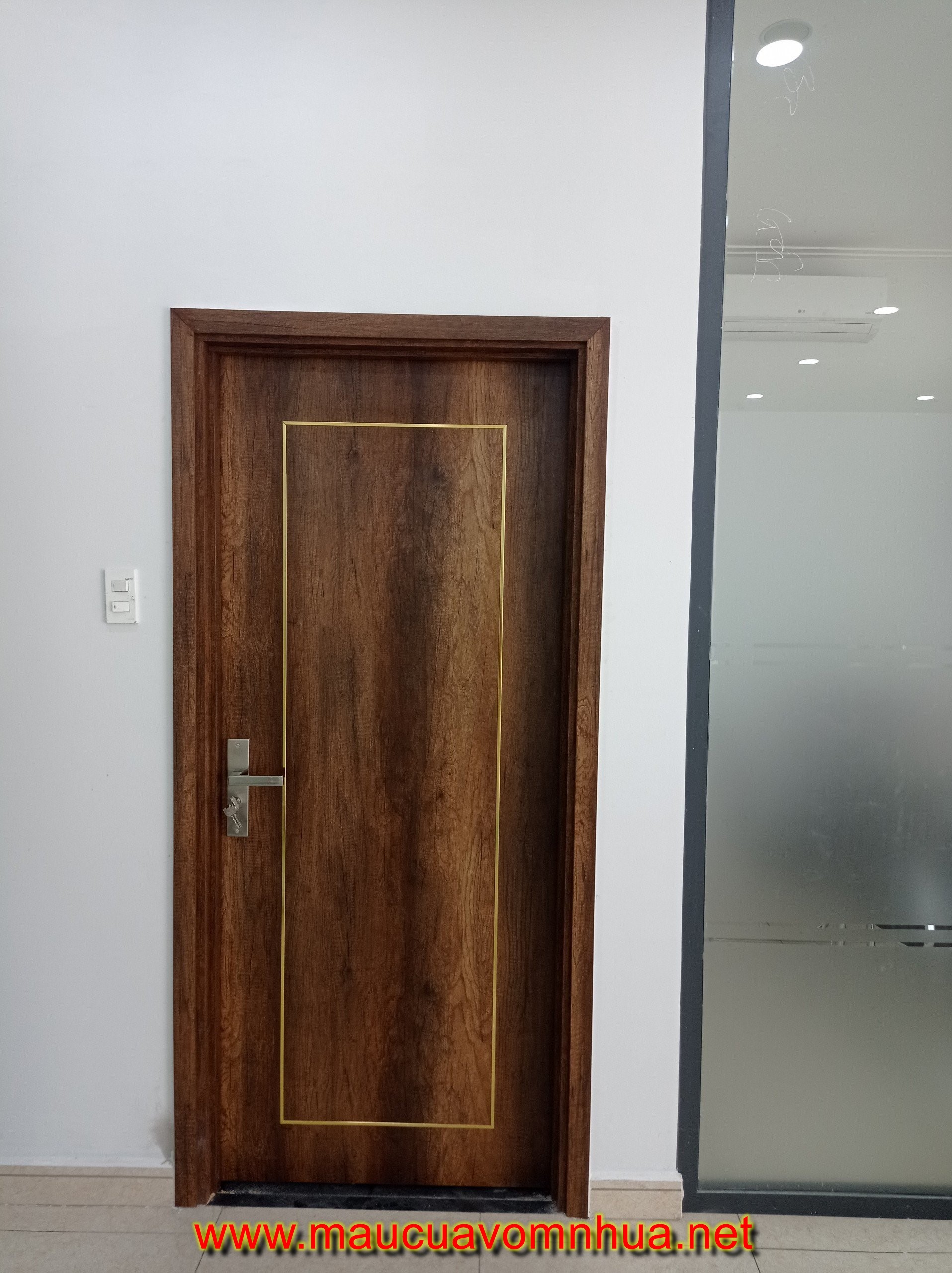 Cửa gỗ MDF Laminate cho cửa phòng