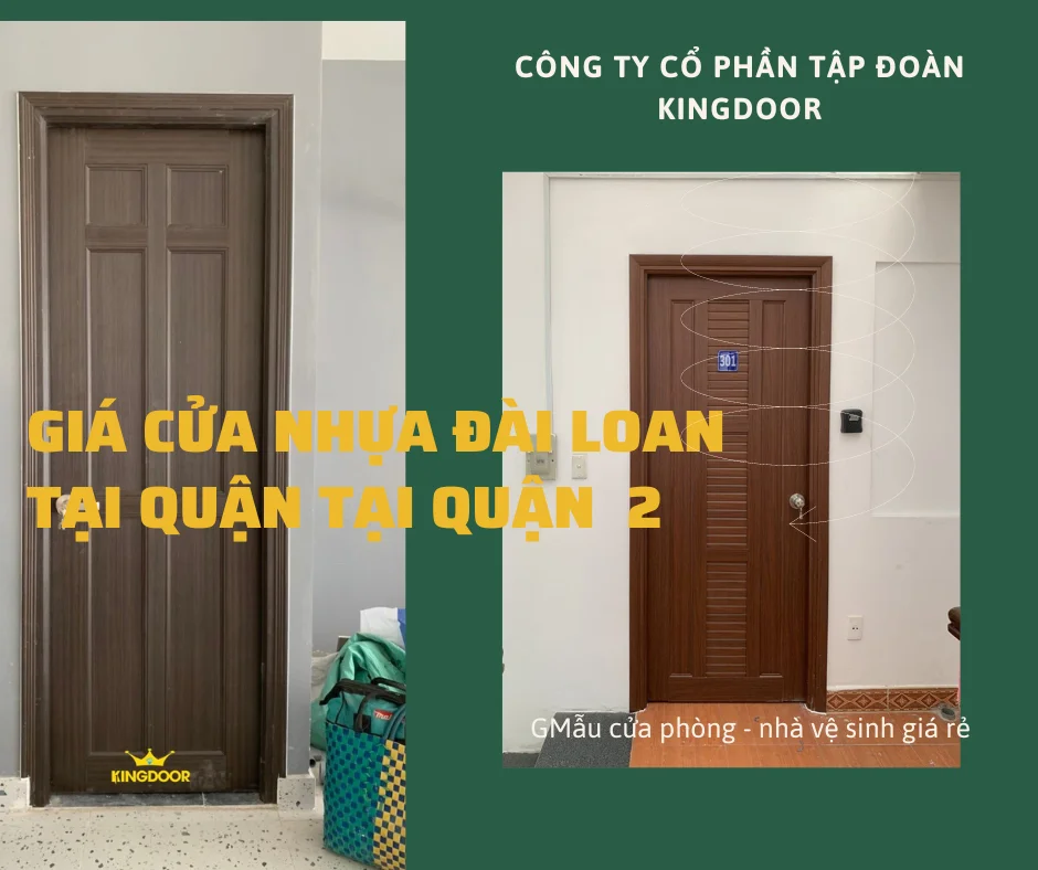 Giá cửa nhựa đài loan tại quận 2