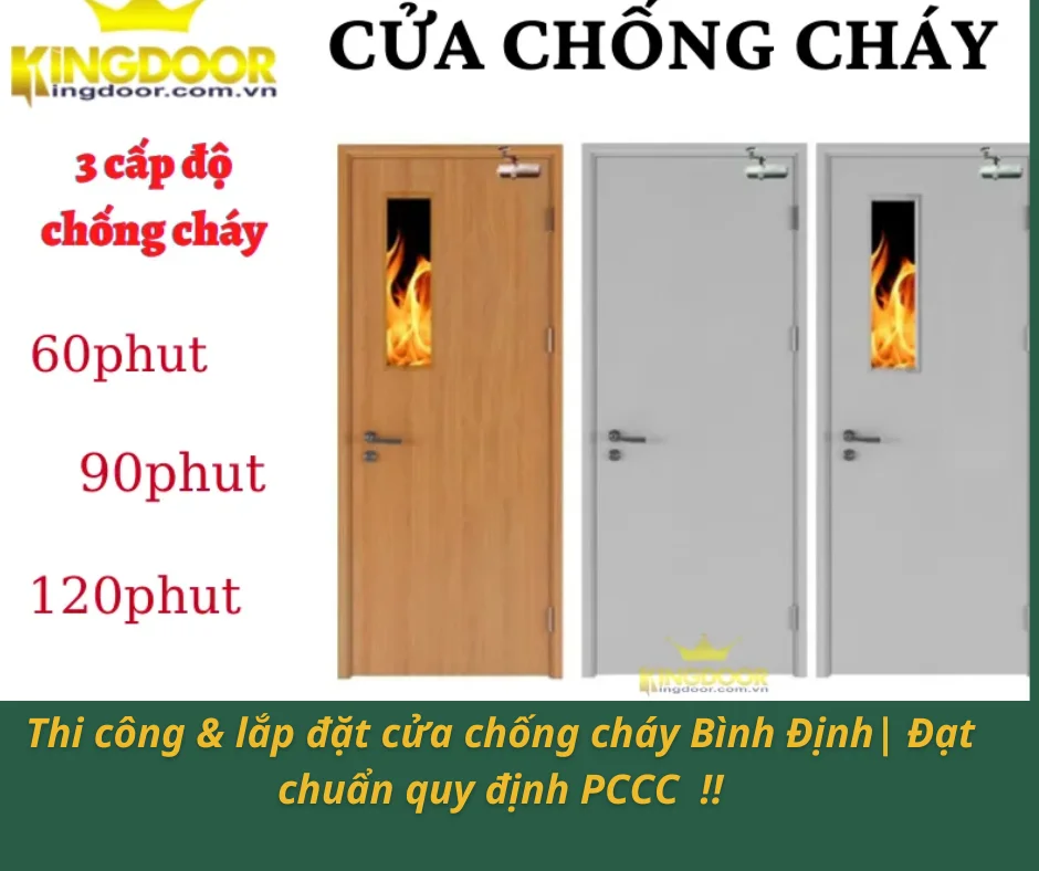 giá cửa chống cháy bình định