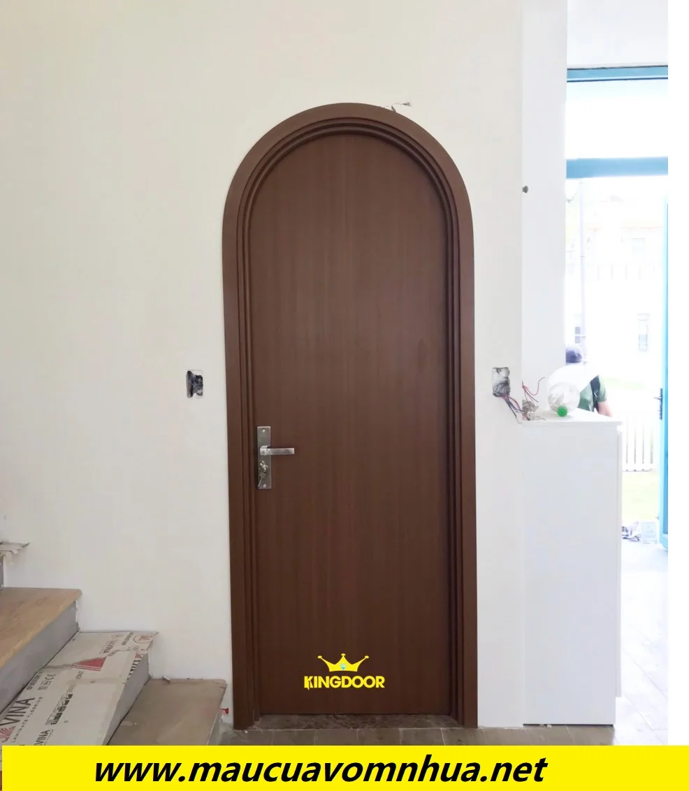 Cửa nhựa cho nhà vệ sinh mẫu cửa vòm