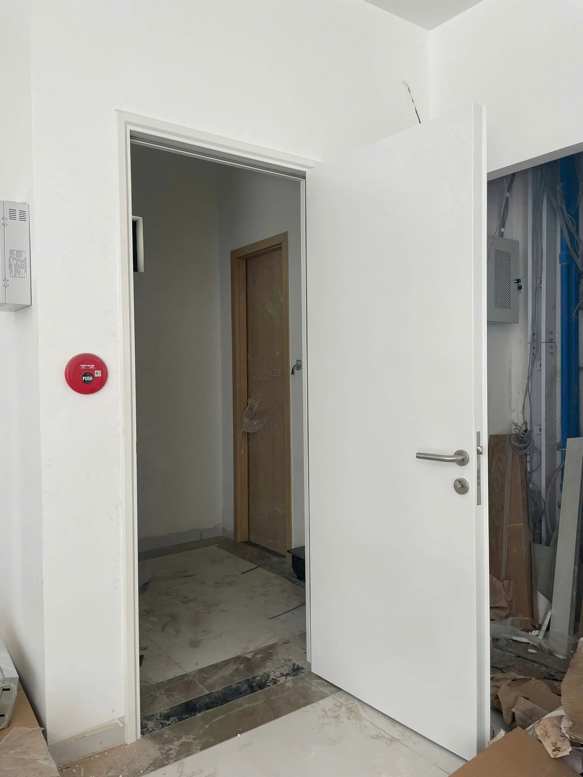 Cửa thép chống cháy cho căn hộ cho thuê , nhà phố