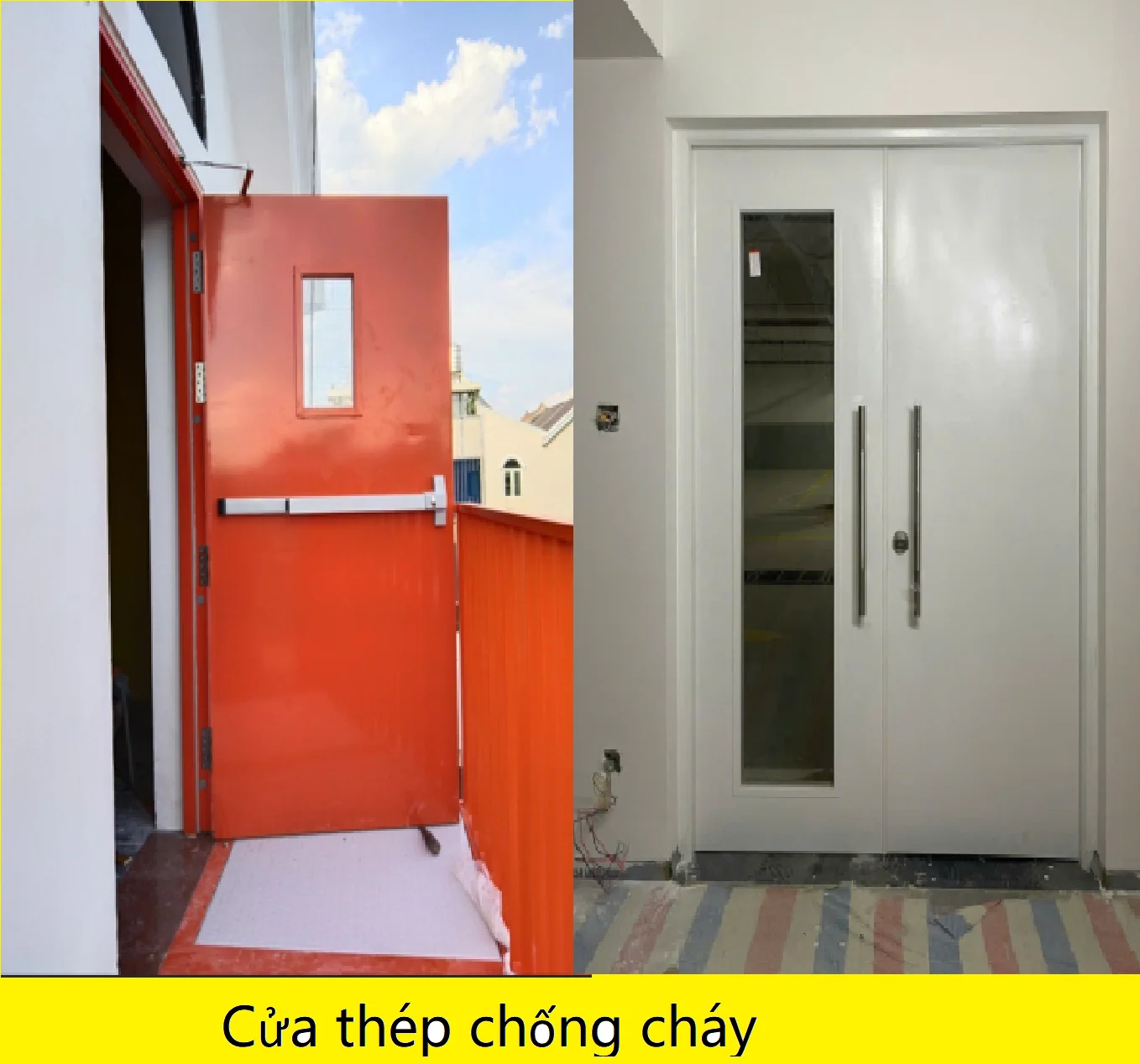 Cửa thép chống cháy là gì