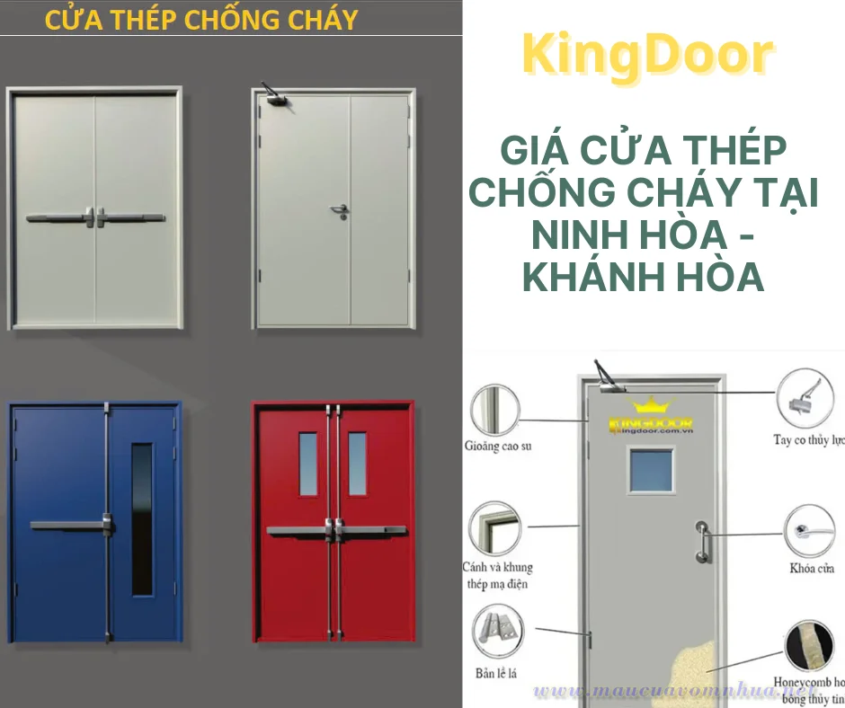 Giá cửa thép chống cháy tại Ninh Hòa - Khánh Hòa