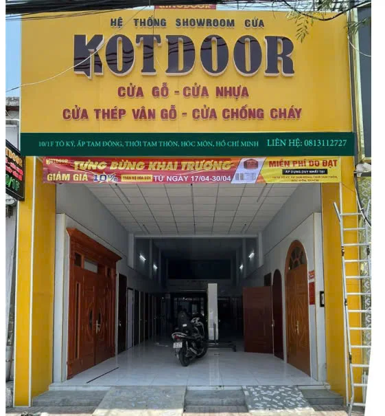 Hệ thống showrom cửa KingDoor