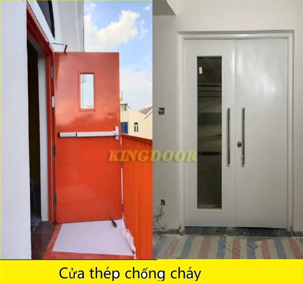 Thi công cửa thép chống cháy tại Diên Khánh - Khánh Hòa