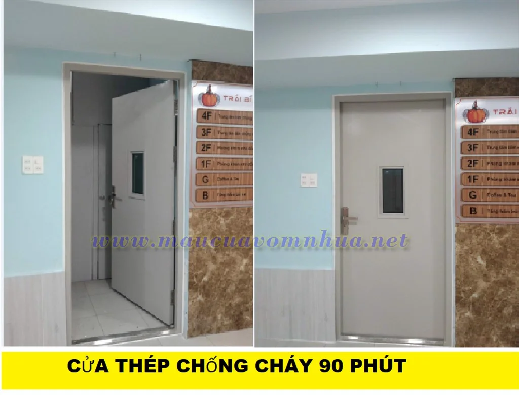 Cửa thép chống cháy 90 phút tại Diên Khánh Khánh Hòa